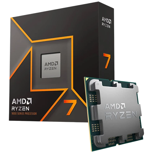 Processor AMD Ryzen 7 9700X 8 Core 16 Threads and 3.8GHz UP to 5.5GHz - Silver