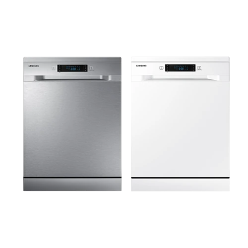 Samsung Dishwasher 60 cm DW60M5070F - 7 Washing Programs and 14 Set - Hygiene Rinsing - Flexible 3rd Rack