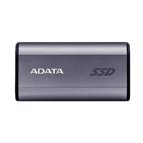 ADATA SC750 External SSD - USB 3.2 Gen2 Type-C - 1,050 MB/s - Black Titanium