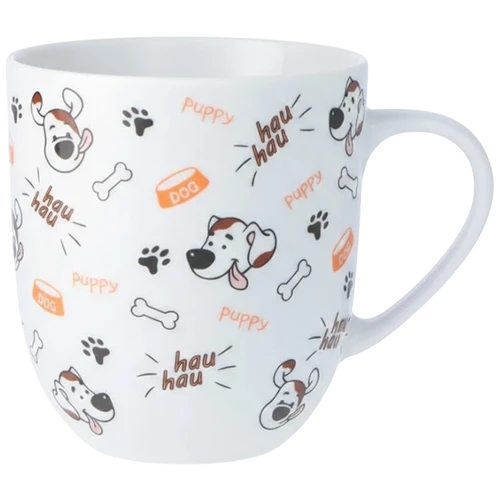 Polskie Fabryki Porcelany Model Kubek 0203828 Al Dente Mug 300 ml W032 Dogs - White
