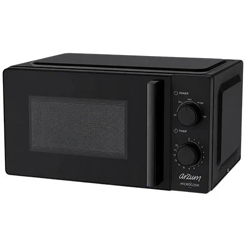 Arzum Microcook Microwave Oven AR2093 - Compact Countertop Design - Manual Control System - Rotating Tray Mechanism - Efficient Heating and Defrosting - Durable Build Quality