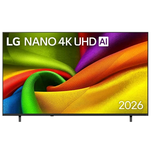LG Nano 4K UHD AI NU85 Smart TV 2026 75 Inch 75NU850B6LA - Alpha 7 AI Processor 4K Gen9 - NanoCell Technology - webOS Smart Platform - Wow Orchestra - Magic Remote & Voice Control - Black