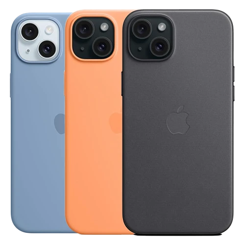 Apple iPhone 15 Plus Silicone Case - MagSafe Protective Case - Soft-Touch Exterior with Microfiber Lining - Drop and Scratch Resistance