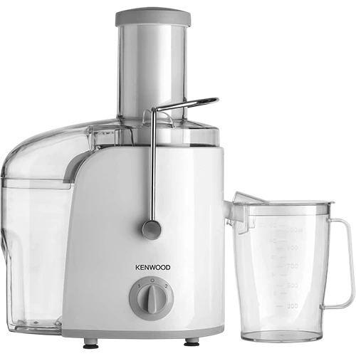 Kenwood Juice Extractor JEP02.A0WH - 800W Motor - 2 Speed Settings - 75mm XL Feed Tube - 1.5L Pulp Collector - White