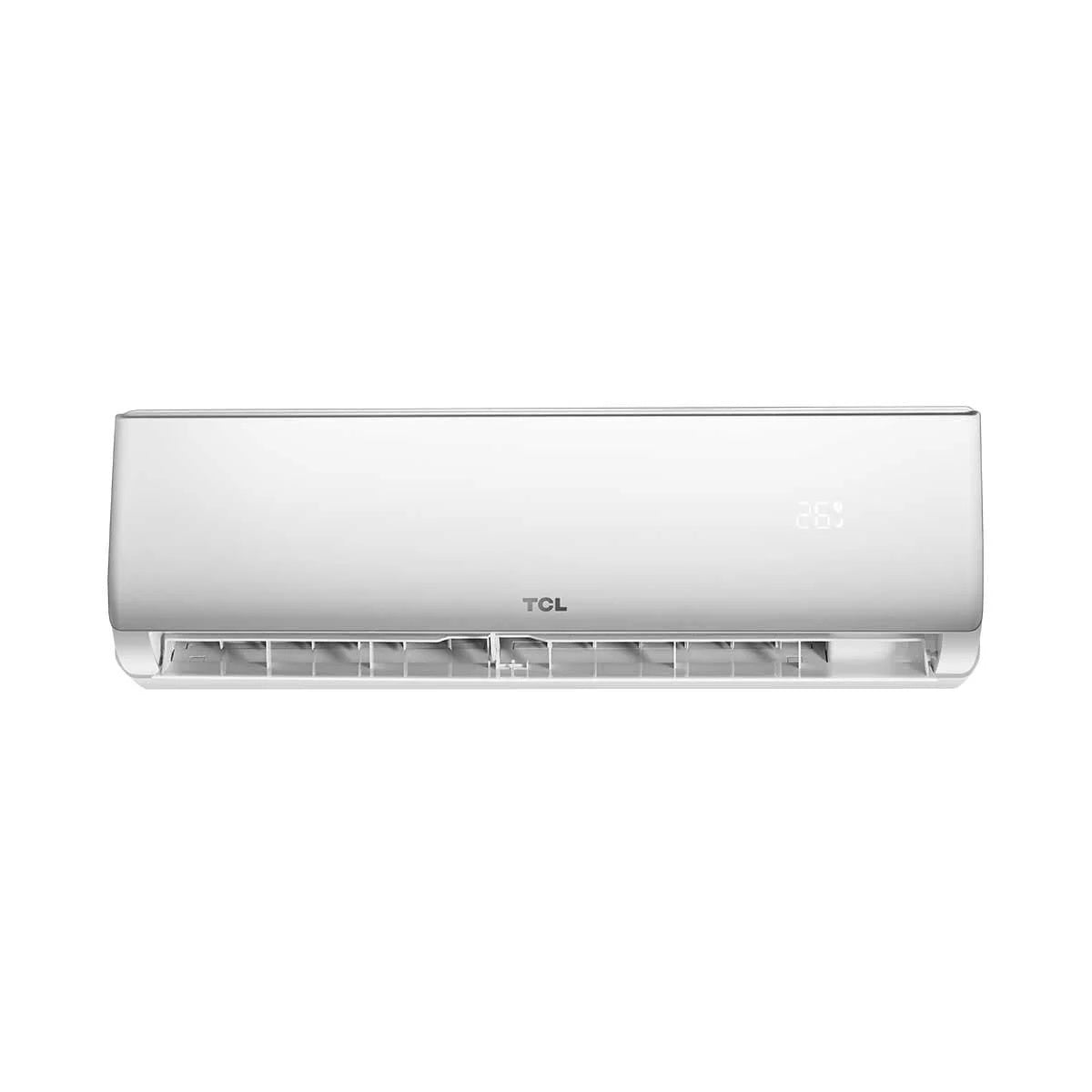 TCL Wall Mount Air Conditioner TAC-CHSA/KCI - Cooling Heating - Inverter Technology - Ampere Control - Eco-Friendly Gas - T3 Tropical Compressor - White