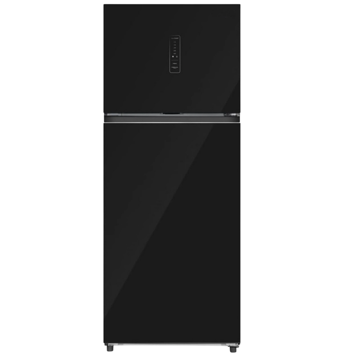 Hisense Top Mount Refrigerator RT3N635NBG - 23ft - Inverter - Automatic Defrost Freezer Fan - Glossy Black