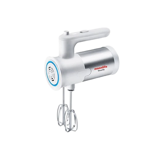 Moonlife Mixer Life Hand Blender MF319 - Whisk & Dough Hooks - 300 W - 5 Speeds -White
