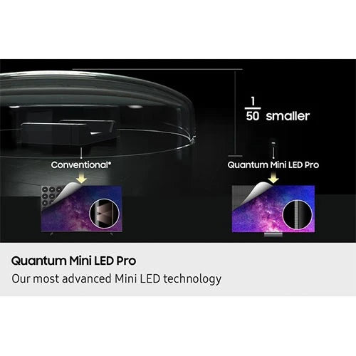 Samsung Neo QLED 4K Smart Television QN85F - Tizen OS Smart Hub - Quantum Matrix Technology Plus & Neo Quantum HDR+ - 4K UHD with NQ4 AI Gen2 Processor & 144Hz Motion Xcelerator - Black