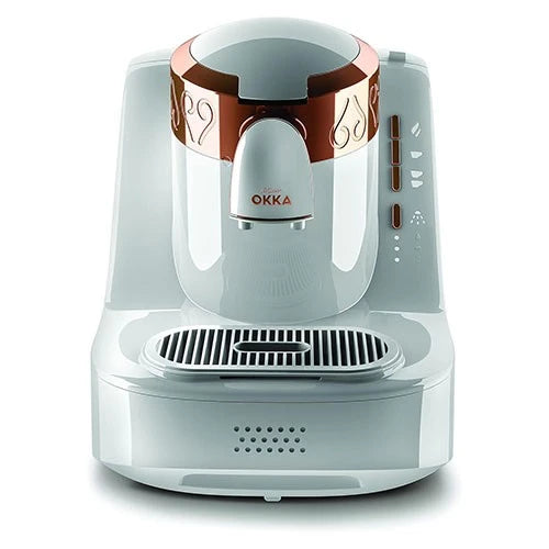 Arzum Okka OK001 Fully Automatic Coffee Machine - 710 W - 1 L Water Tank Capacity - Anti-Spill Technology - Self-Cleaning Function