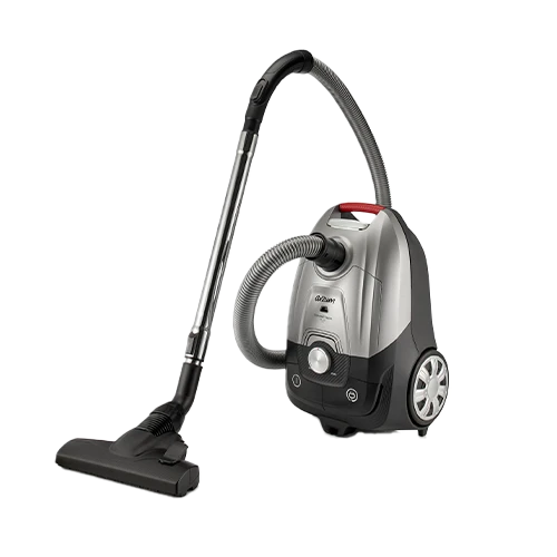 Arzum Silent Plus Drum Vacuum Cleaner AR4108 - 2000W - Powerful Suction - Whisper-Quiet Performance - 69 dB Low Noise Technology - HEPA 13 Filtration - Gray