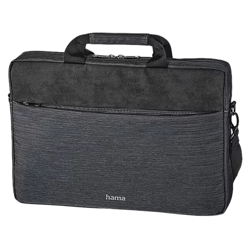 Hama Tayrona Laptop Bag - Up to 15.6 Inches - Tablet Pocket - Adjustable Shoulder Strap - Dark Grey