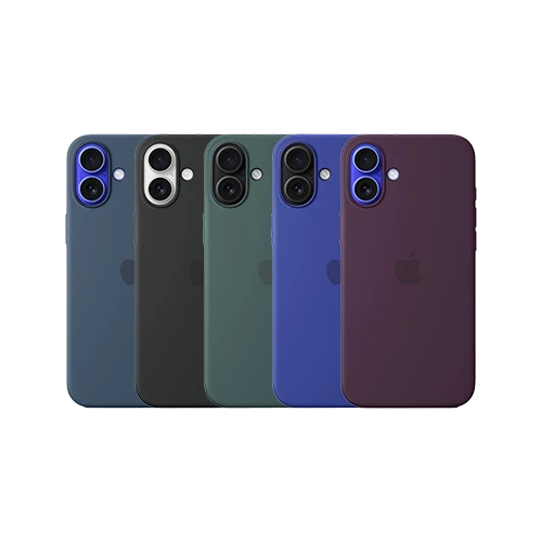 Apple iPhone 16 Plus Silicone Case - MagSafe Protective Cover - Recycled Silicone with Microfiber Lining - Camera Control Integration
