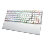 Asus ROG Strix Scope II 96 Wireless Mechanical Gaming Arabic Layout Keyboard - 96% - ROG NX Snow/Storm - Tri-mode Connectivity - Hot-swappable Switches