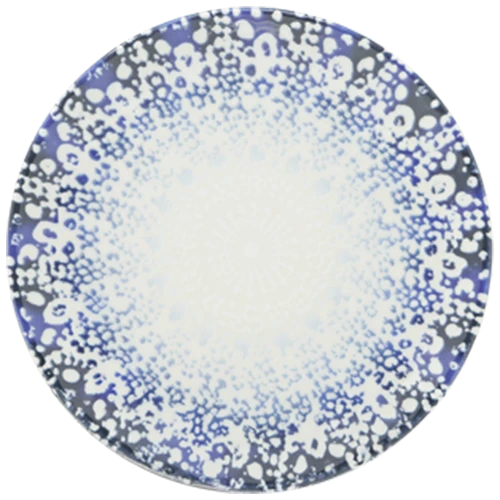 Saturnia Siviglia Alchimia Porcelain Dessert Plate Frutta 21 cm - Blue