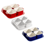 Zwilling Staub Ceramique 5 Pieces Square Ceramic Appetiser Set - Cherry