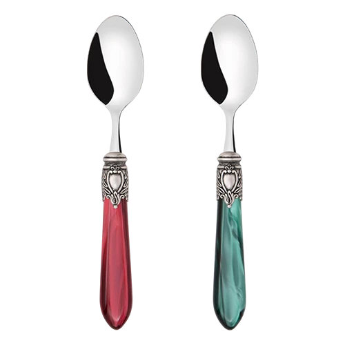Bugatti Cutleries Oxford Old Silverplated Ring Dessert Spoon