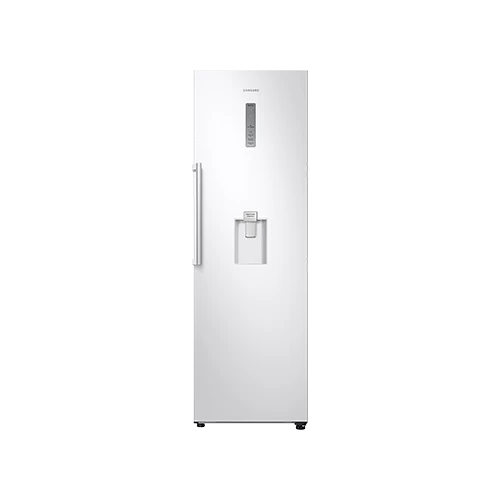 Samsung One Door Refrigerator RR39M7310WW - 13 ft. Capacity - Digital Inverter Technology - All-Around Cooling System - No Frost Feature - Slim Design Water Dispenser - Power Cool Function - Snow White