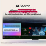 LG UHD AI 4K Smart Television UA85006LA - 4K UHD Display -Cinematic -Gaming Optimization - AI Magic Remote - webOS - α7 AI Processor Gen8 -  Black