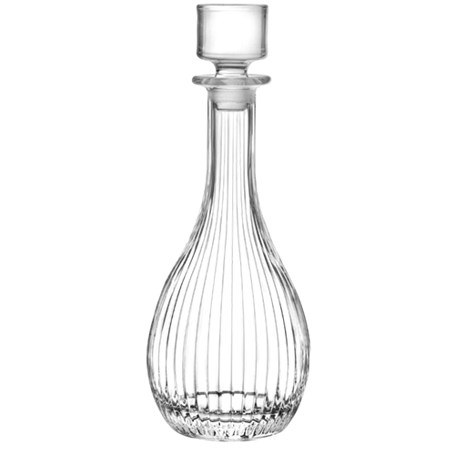 RCR Timeless Round Bottle - 2.63 L Capacity - Transparent