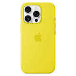 Apple iPhone 16 Pro Silicone Case - MagSafe Protective Cover - Soft-Touch Finish with Microfiber Lining - Slim Fit Design