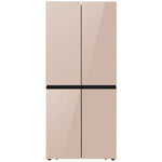 Hisense Cross Door Refrigerator RQ5G470S - 21 ft. Capacity - Durable Inverter Technology - Pure Flat Slim Design - Dual-Tech Cooling - Smart WIFI Connectivity
