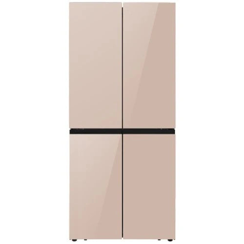 Hisense Cross Door Refrigerator RQ5G470S - 21 ft. Capacity - Durable Inverter Technology - Pure Flat Slim Design - Dual-Tech Cooling - Smart WIFI Connectivity
