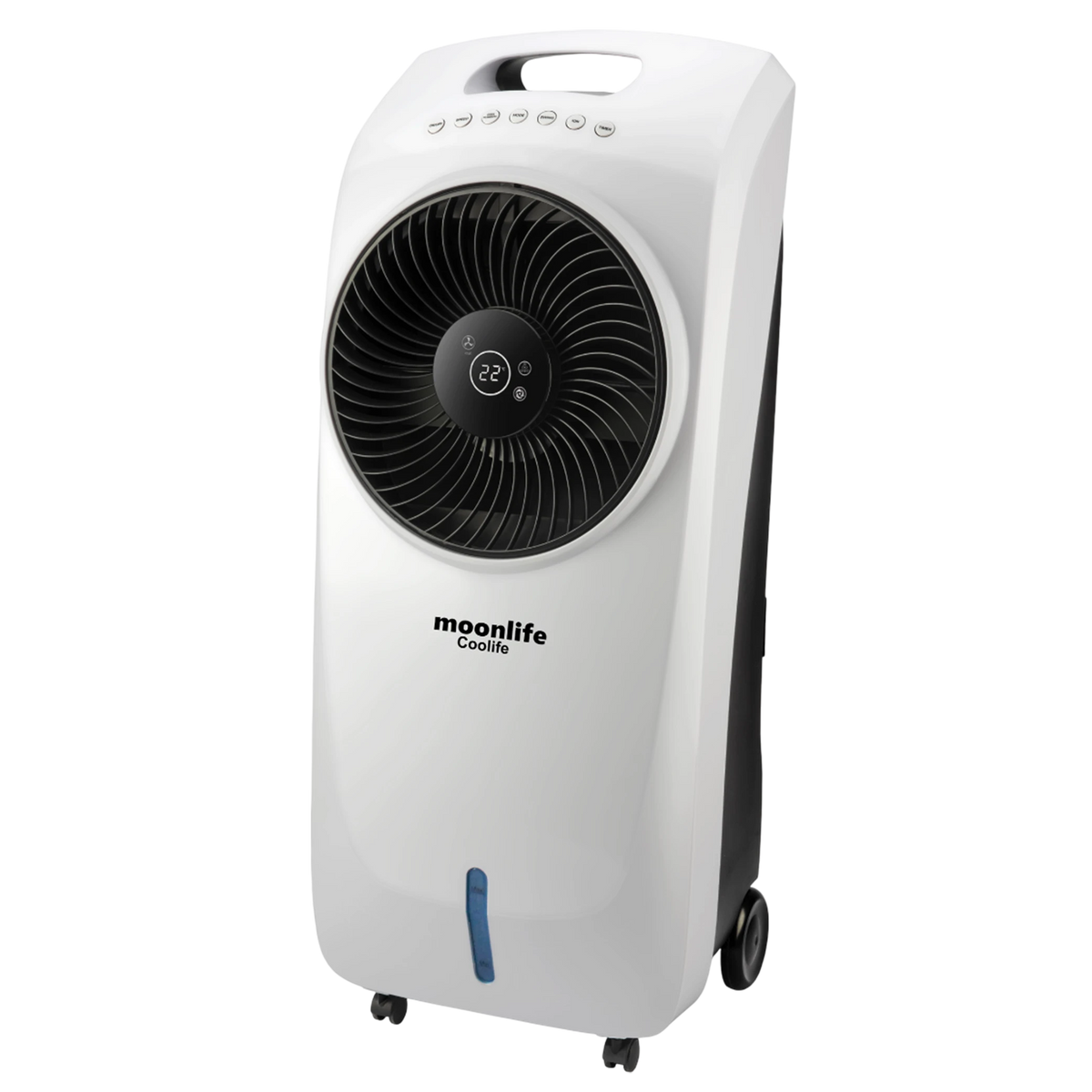 Moonlife Coolife MF018 Air Cooler - 3-in-1 Cooling & Purification - Ultrasonic Misting Technology - 3 Speeds