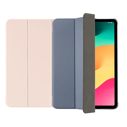 Hama Fold Clear Tablet Case 227040 - iPad Pro 11" 2024 - Foldable Folio Stand - Auto Wake/Sleep Function - Transparent Back