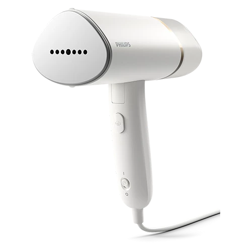 Philips 3000 Series Handheld Steamer STH3020/16 - 1000W Power - 120ml Detachable Tank - 30-Second Heat-Up - Foldable Design - White