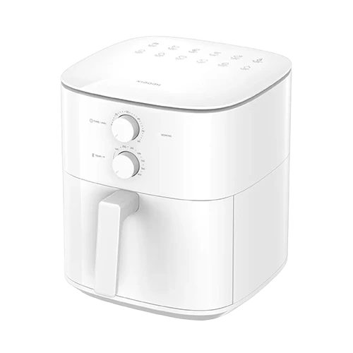 Xiaomi Air Fryer Essential 6L - 1550 W - Flip-free 3D Convection Heating - 360° Heated Air Circulation - White