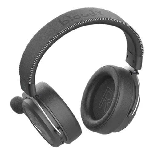 Bloody MR590 Gaming Wireless Headset - Multi-Connectivity Options - 50mm M.O.C.I. Hybrid Diaphragm - 3D Precision Sound - Extreme Low Latency Gaming - Dual-Mic ENC Noise Cancelling