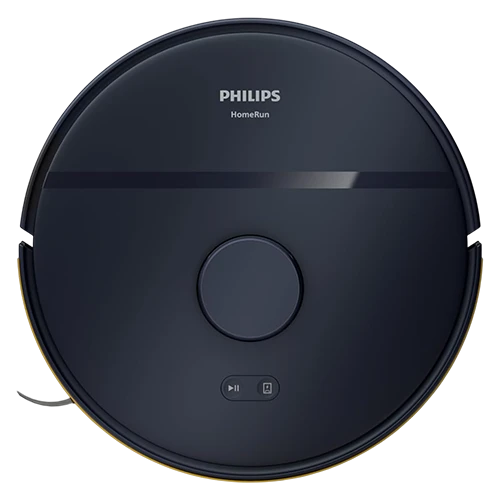 Philips 2000 Series Robotic Vacuum Cleaner XU2000/15 - 6000 Pa - Vacuum and Mop - LDS 360 Navigation - EPA 11 Washable Filter- Dark Blue