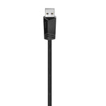 Hama USB Cable USB 2.0 480 Mbit/s - High-Speed Data Transfer - Durable Construction - Black