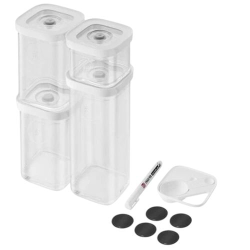 Zwilling Fresh and Save Cube Container Set of 6 Pieces 1025971 - Transparent