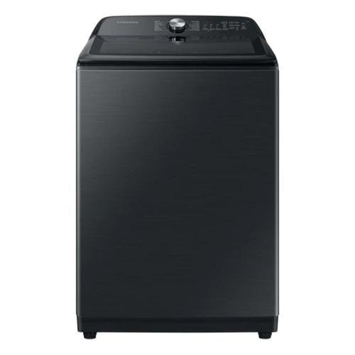 Samsung Top Loading Washer WA24A8376GV - 24 Kg - 700 RPM Spin Speed  - 12 Programs - BubbleStorm - Hygiene Steam - Black
