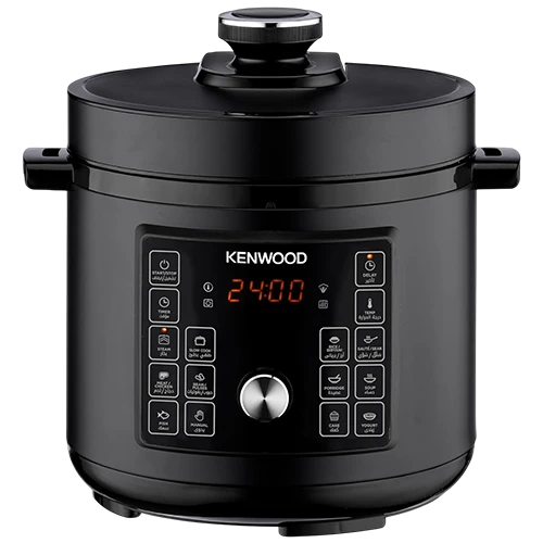 Kenwood Smart Steam Pot Electric Pressure Cooker PCM95.000BK - 1300W - 8 Liters - 16-in-1 Programs - Black