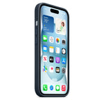 Apple iPhone 15 Plus FineWoven Case with MagSafe - Protective Back Cover - Durable Microtwill Fabric