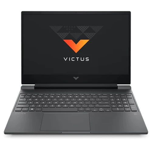 HP Laptop Victus 15-FA2104TX - Intel Core i7-13620H - Ram 16 GB - Hard Disk 512 GB SSD - Nvidia GeForce RTX 4050 6GB - 15.6" Inch FHD 144Hz - Windows 11 - Mica Silver + Free Gift: Addlink P21 2TB portable SSD With Type-C to Type-C Cable