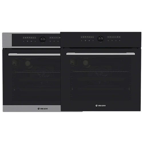 Orado Built-in Oven 60cm OR-EO 620-21X - 76L Effective Capacity - Full Touch Control - 10 Cooking Programs - Air Fry and Catalytic Cleaning