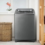 Gorenje Top Load Washing Machine - 700 rpm Spin Speed - 8 Wash Programs - Snowflake Drum Technology - Time Delay & Pause-and-Add Function - Grey