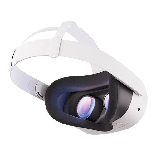 Meta Quest 3S Next-Gen Mixed Reality Headset - High-Performance Snapdragon XR2 Gen 2 - Full-Color RGB Passthrough - Meta Quest Touch Plus Controllers - White