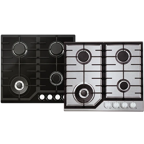 Orado Built in Gas Hob 60 cm OR-ROYAL 625 -31T - Stainless Steel Surface - Italian DEFENDI Burners - Flame Failure Safety - 4 Burners + Free Gift: Orado Kettle ORK3100 or Hair dryer ORH5951