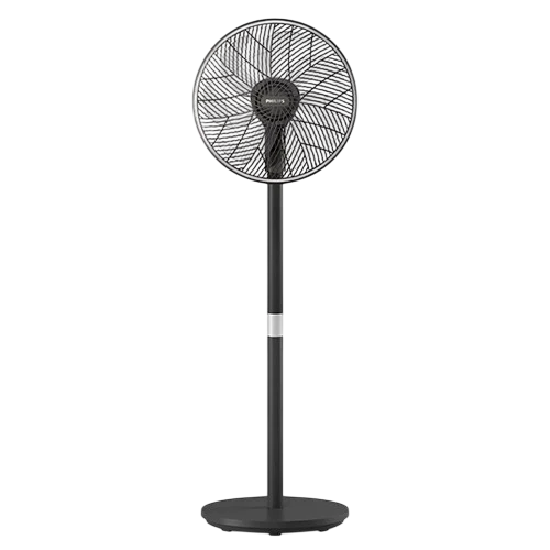 Philips 3000 Series Pedestal Fan CX3550/01 - SilentWings Quiet Cooling - Air+ App Control - 3 Speeds - Black