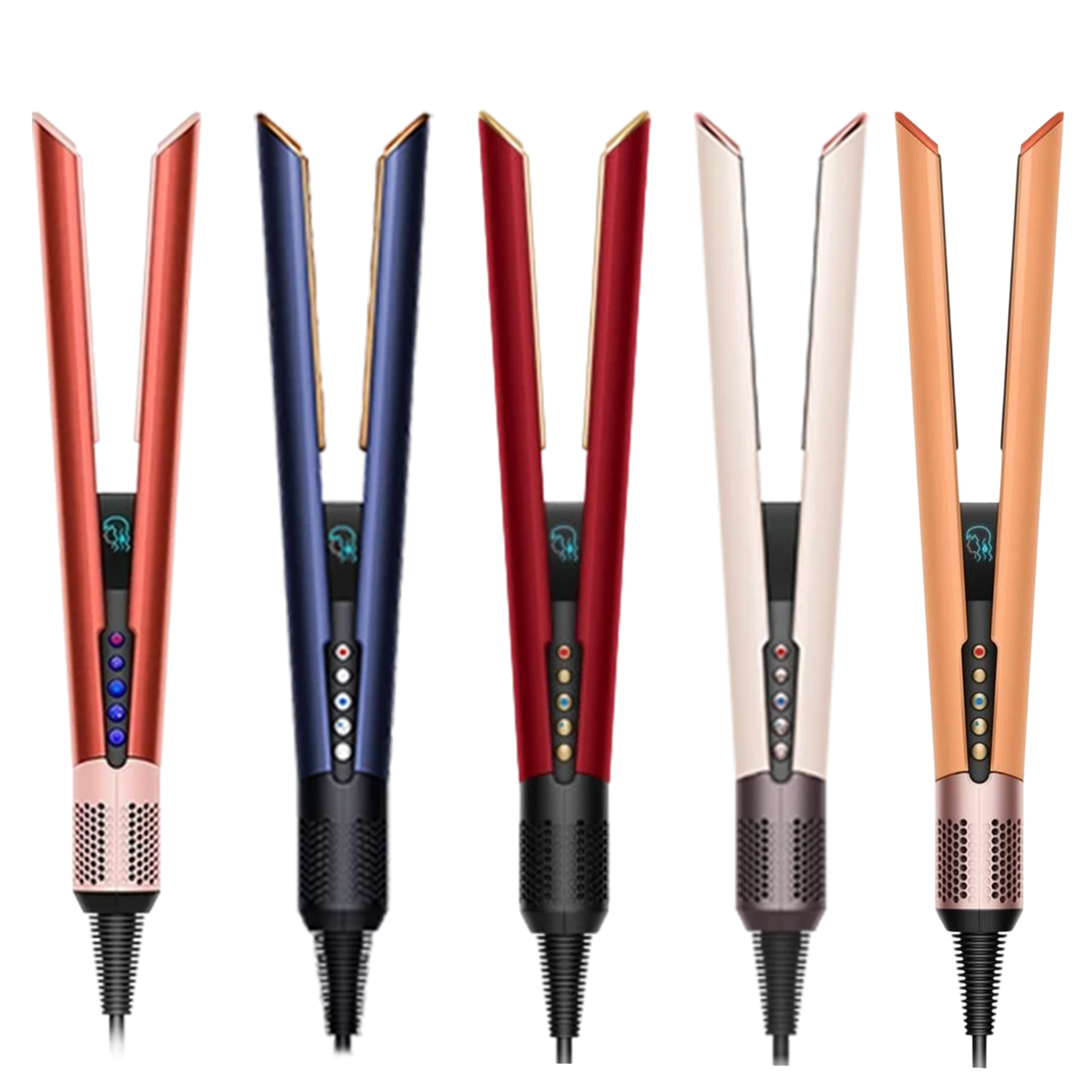 Dyson Airstrait Straightener HT01 - Wet to Dry Air Styling - Hyperdymium Motor - No Hot Plates - Intelligent Heat Control