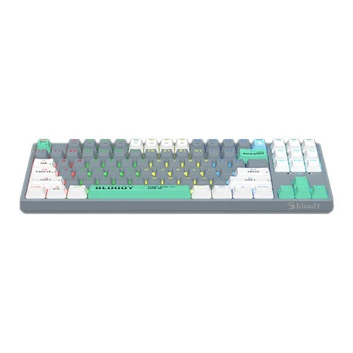 Bloody S87 Mechanical Keyboard - 80% TKL - BLMS Red Plus Switch - Wired USB - Hot-Swappable