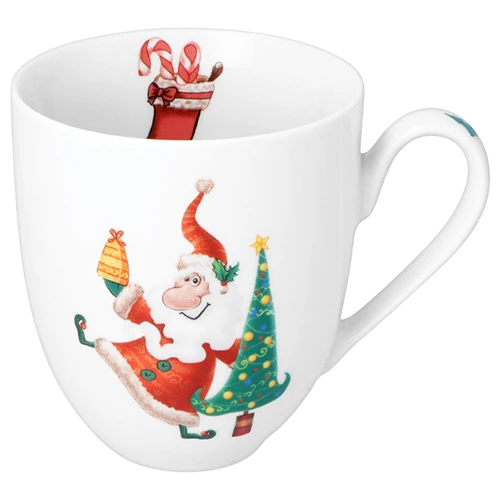 Polskie Fabryki Porcelany Model Gaja W040 Santa Claus 0023820 mug 0.3 L - White