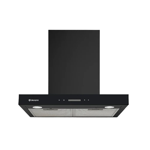 Orado Cooker Hood OR-FHOB 60E-MB - Size 60cm - Power of 160W - Touch & Remote Control - 3 Speed Levels - Black + Free Gift: Orado Kettle ORK3100 or Hair dryer ORH5951