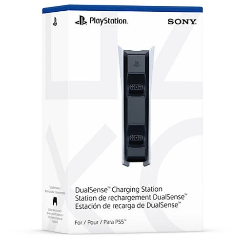 Sony PlayStation DualSense Charging Station - Click-in Design - Console-Speed Charging - USB Port Management - White