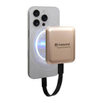 Transcend ESD420G Portable SSD - USB 20Gbps USB Type-C - Up to 2,000 MB/s - Gold
