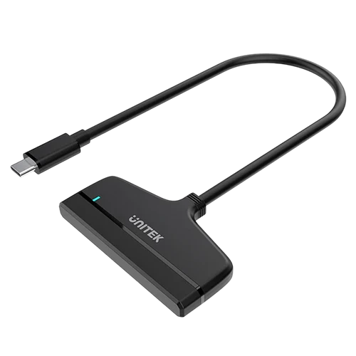 Unitek SmartLink Manta C USB-C to 2.5" Sata III Adapter Y-1096A - High-Speed Data Transfer - Black